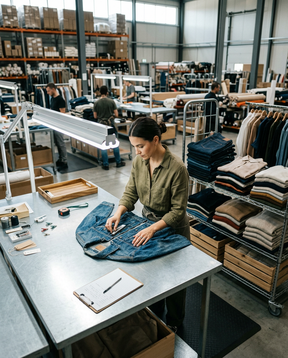 Mastering Bulk Apparel Quality Control for High Volume Resale
