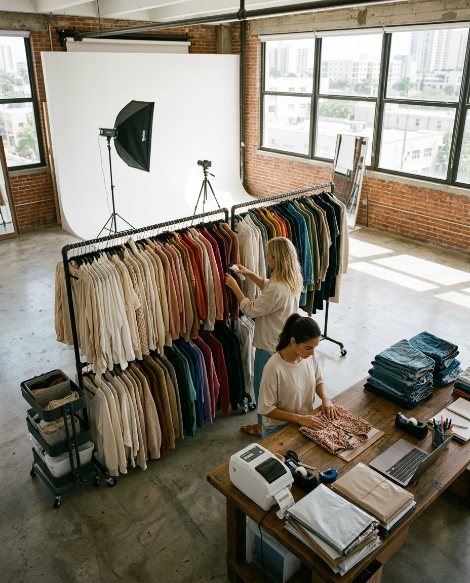 Scaling to Ten Thousand Dollars Monthly in Women's Resale Clothing