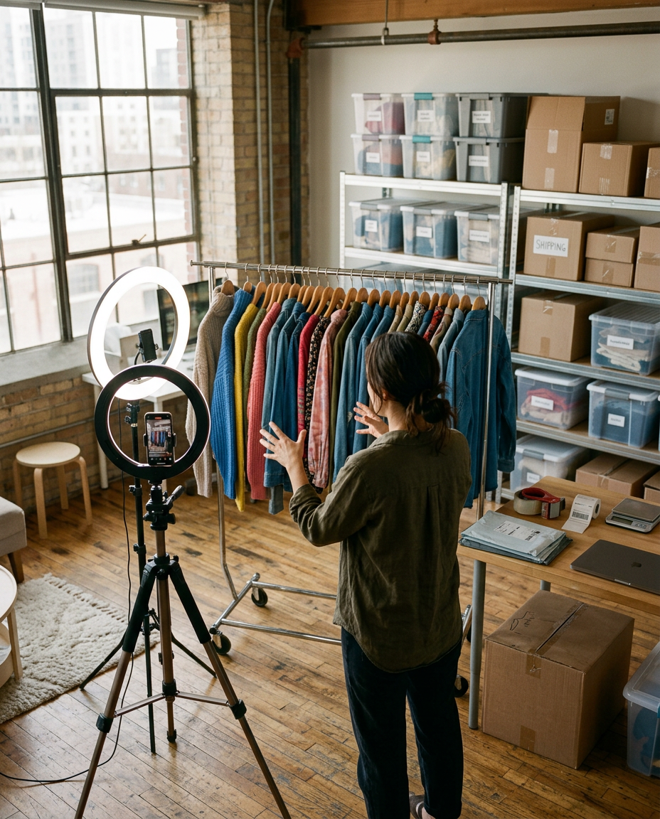 Scaling Whatnot Live Sales for Women's Secondhand Fashion